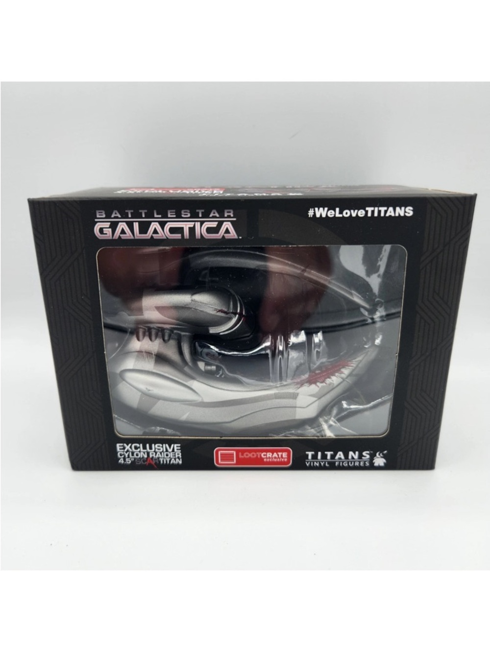 Titan Battlestar Galactica Loot Crate Collectible - Exclusive Cyclone Raider 4.5